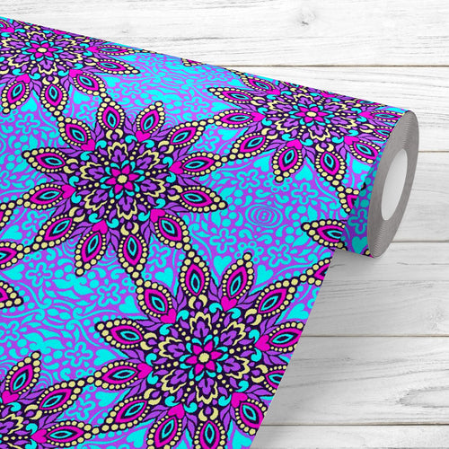 Abstract Ethnic Pattern D2 Wallpaper Roll